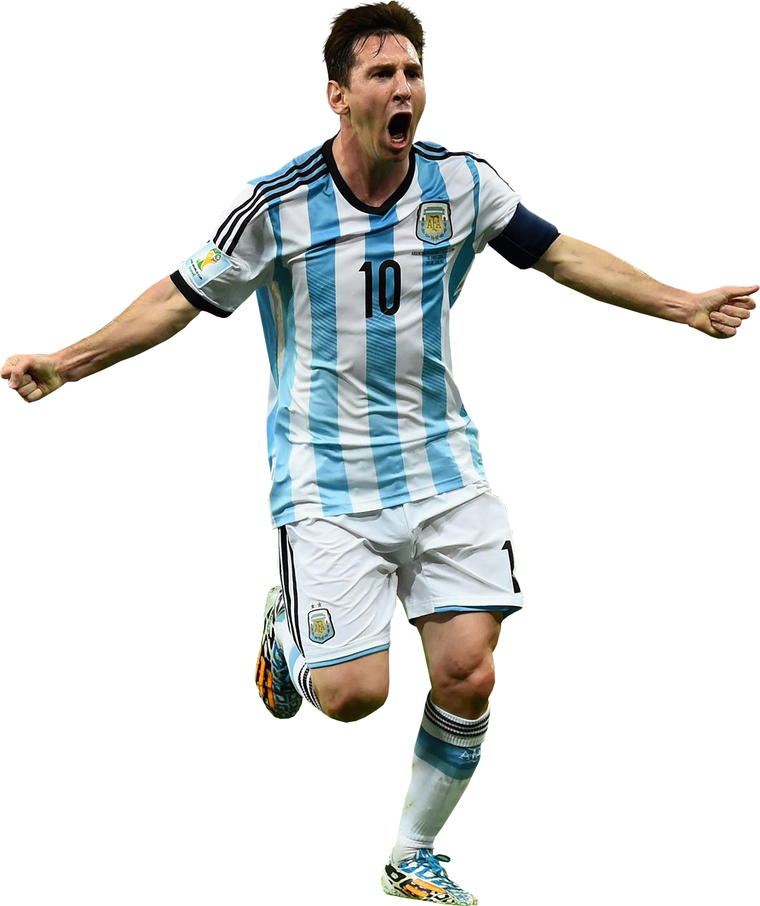 Lionel Messi football render - 4587 - FootyRenders