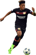 Leon Bailey football render