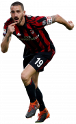 Leonardo Bonucci football render