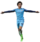 Leroy Sané football render