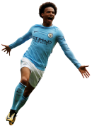 Leroy Sané football render