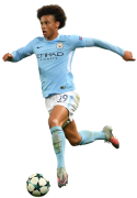 Leroy Sané football render