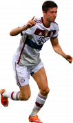 Robert Lewandowski football render