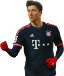 Robert Lewandowski football render