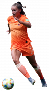 Lieke Martens football render