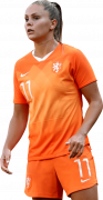 Lieke Martens football render