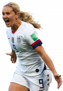 Lindsey Horan football render