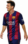 Lionel Messi football render