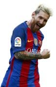 Lionel Messi football render