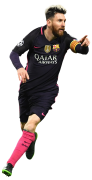 Lionel Messi football render