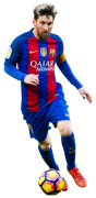 Lionel Messi football render