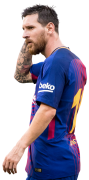 Lionel Messi football render