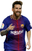 Lionel Messi football render