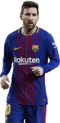 Lionel Messi football render