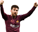 Lionel Messi football render