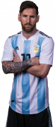 Lionel Messi football render