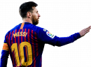 Lionel Messi football render