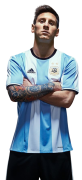 Lionel Messi football render