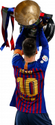 Lionel Messi football render