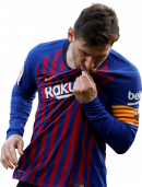 Lionel Messi football render