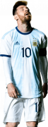 Lionel Messi football render