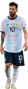 Lionel Messi football render