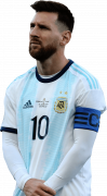 Lionel Messi football render