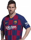 Lionel Messi football render