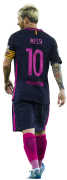 Lionel Messi football render