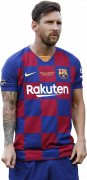 Lionel Messi football render