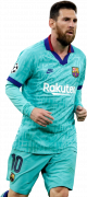 Lionel Messi football render