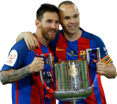 Lionel Messi & Andrés Iniesta