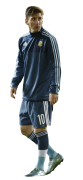 Lionel Messi football render