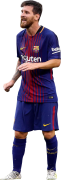 Lionel Messi football render