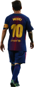 Lionel Messi football render