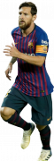 Lionel Messi football render