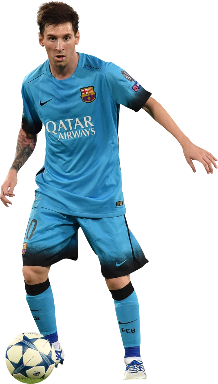 Fc Barcelona Lionel Messi Png / Lionel Messi football render - 13246 ...