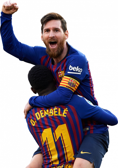 Lionel Messi & Ousmane Dembélé