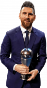 Lionel Messi The Best FIFA Men’s Player 2019 football render