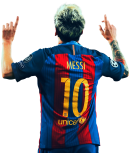 Lionel Messi football render