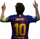 Lionel Messi football render