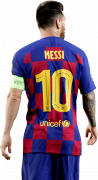 Lionel Messi football render