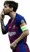 Lionel Messi football render