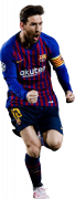 Lionel Messi football render