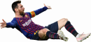 Lionel Messi football render