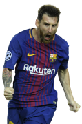 Lionel Messi football render