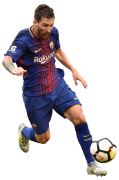 Lionel Messi football render