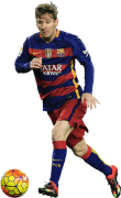 Lionel Messi football render