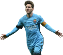 Lionel Messi football render