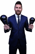 Lionel Messi The Best FIFA Men’s Player 2019 football render